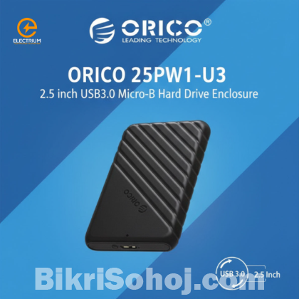 ORICO 25PW1-U3 2.5 inch USB3.0 Micro-B Hard Drive Enclosure